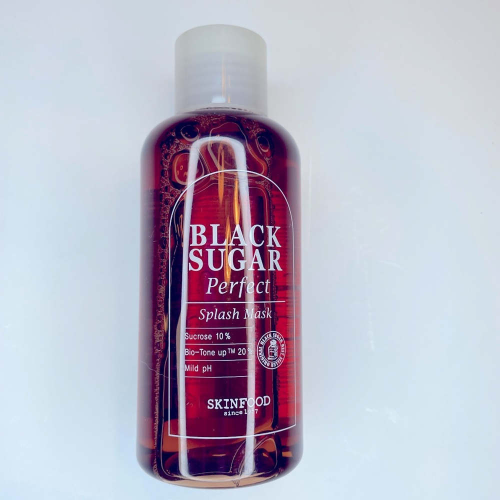 Skinfood Black Sugar Perfect Splash Mask NWT
